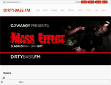 Tablet Screenshot of dirtybass.fm